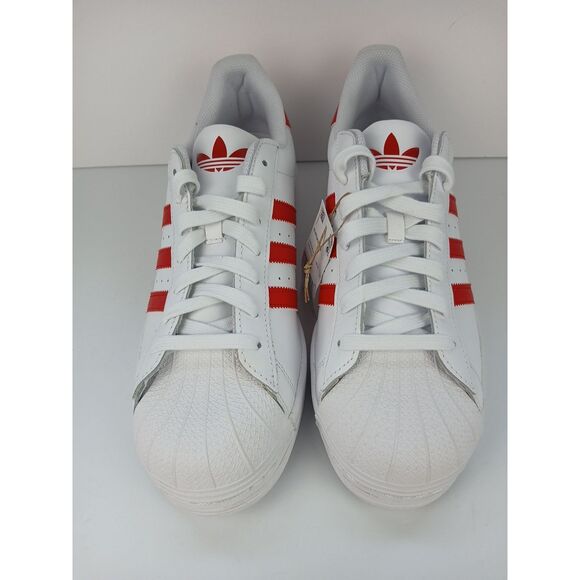 Adidas Superstar Men\'s Size US 12 Athletic Shoes White/Red Sneakers IG9367 New main image 14